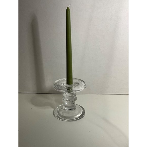 A very Nice Glass Candlestick in Excellent Condition - Picture 1 of 6